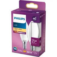 Philips Classic 35 LED light 2 W E14 (2 kpl) (lämmin valkoinen)