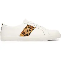 Lauren-ftw for woman. 802P18460001 White calfskin Janson II sneakers (38), Leather, Flat, Laces, Casual