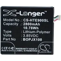 123accu HTC A53 A55 D728t akku 2800 mAh