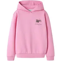 Name it Collegepaita 'NKFNikolisa' tummanruskea / vaalea pinkki