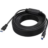 Vision - USB cable - USB Type A to USB Type B - 15 m