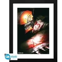 Abystyle CHAINSAW MAN kehystetty juliste Chainsaw Man, 30x40 cm