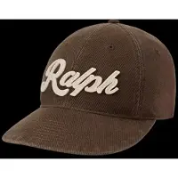 Ralph Lauren The Ralph Logo Twill Ball Cap - Brown - ONE SIZE