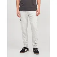 Jack & jones Housut 'JPSTGORDON' vaaleanharmaa / tummanharmaa