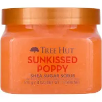 TREE HUT Shea Sugar Scrub Sunkissed Poppy 510 g