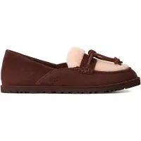 Ugg for woman. 1182151 Dark brown Zora Loafer Leather Moccasins (41), Flat, None, Casual