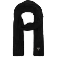 GUESS for woman. AW5624VIS03 Noelle II knitted scarf 25x190 black (OSFA), Casual, Viscose