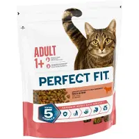 Perfect Fit 5x 1.4kg Perfect Fit Active 1+ Runsaasti naudanlihaa sisältävä kissan kuivaruoka