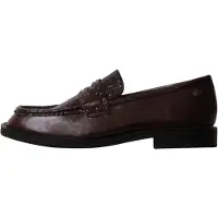 Xti for woman. 14607902-BURDEOS Burgundy shoes 146079 (38), 1 to 3 cm, None, Casual, Maroon, Classic, Patent Leather