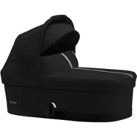 Cybex Cot S vaunukoppa Moon Black, sopii Avi Spin