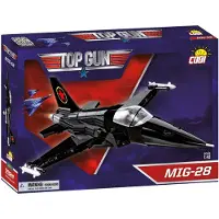 COBI Top Gun Maverick MiG-28 from the movie Top Gun 1986, buildable plane 1:48, 332 pieces with movable ailerons and weapons (-5859)