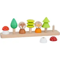 Goki Wooden Color and Shape Sorting Game