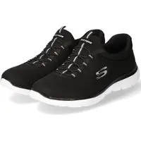 SKECHERS Slip on -tennarit 'Summits' harmaa / musta