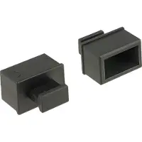 DeLOCK – Dust Cover for SFP slot with grip 10 pieces black (64021)