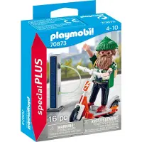 Playmobil Playset Playmobil Hipster with E-scooter 70873