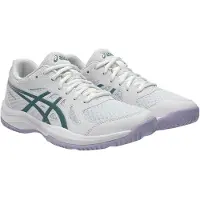 Asics for woman. 1072A107 Upcourt 6 white sneakers (41.5), Flat, Laces, Casual, Sport, Multisport