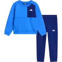 The North Face Kids' TNF Performance Fleece Set Active Blue/Bold Blue Pitkähihaiset topit 7