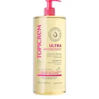 Topicrem UH BODY Shower Oil kosteuttava puhdistusöljy kuivalle ja herkälle iholle 1000 ml