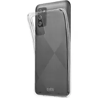 SBS Samsung Galaxy A03S skinny suojakuori, läpinäkyvä
