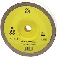 Klingspor Hiekkapaperirulla ; KL 385 JF; 115x50000 mm; K60; 1 kpl.