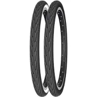 Michelin City'J Clincher Rengas 20", musta 44-406 | 20x1,75 2022 Retki- & kaupunkirenkaat