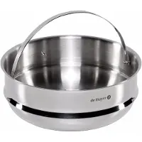 De Buyer Höyrytysosa Ruostumaton teräs 24 cm