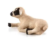Animal planet - Farmland Lamb White Black Lying