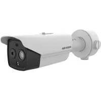 Hikvision | HM-TD2628-7/G1/T3A(O-STD) (256 x 192) | Thermal & Optical Bi-spectrum Network Camera | 5MP | Bullet Camera | Valkoinen