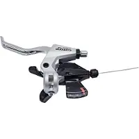 Shimano Altus Vaihde- ja jarruvipu 3-vaihteinen Hopea