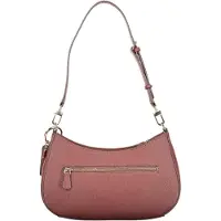 GUESS for woman. HWZG9672180 Noelle II burgundy shoulder bag with zipper (OSFA), Casual, Maroon, Polyurethane