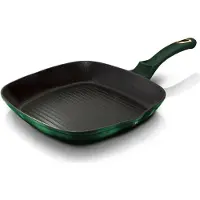 Berlinger Haus Titanium cookware GRILL HAUS 28x28CM BERLINGER METALLIC LINE EMERALD BH-6051