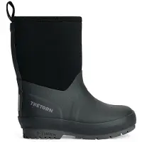 Tretorn Kuling Neoprene Black Black-22 EU Musta 22 EU Pojat, Tytöt