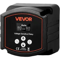Vevor kaksoisakkueristin, 12 V 300 ampeeria, manuaalinen ja automaattinen VSR-jänniteherkkä rele LCD-näytöllä, älykäs akkueristin litium- ja lyijyakuille, autoille, kuorma-autoille, matkailuautoille,