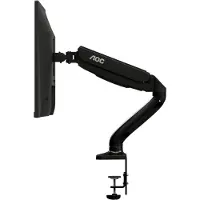 AOC AS110D0-pöytäteline yhdelle näytölle 13-32" kaasujousella 9 kg, musta