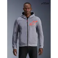Alpinestars Chrome V2 Sport -moottoripyörähuppari Harmaa/Punainen Miehet, size XL