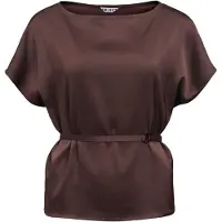 Object Objalli S/S Reg Top E Ss Fair 26 - Brown - 34