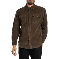 Levi's for man. 19587-0420 Brown Classic Worker Shirt (L), Casual, Corduroy, Long sleeve