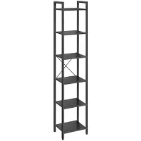 Songmics Hylly 30x40x187,5cm, musta