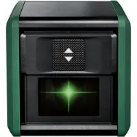 Bosch linjelaser - Quigo Green (levereras med 2 batterier, MM2 universaltång och 1 fixeringsanpassning)