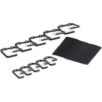 APC CABLE MANAGEMENT RINGS (QTY. 5 LARGE AND 5 SMALL RINGS) (AR8113A)