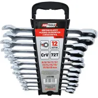 AWTOOLS Jakoavain räikällä AW39999; 8-19 mm; 12 kpl.