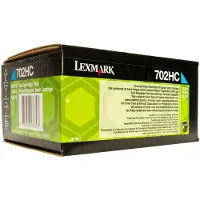 Lexmark 70C2HC0-laservärikasetti, cyan