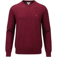 Tommy Hilfiger Neulepaita tummansininen / burgundin punainen / kirkaanpunainen / valkoinen