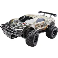 Revell RC Car Desert Rat Remote Control Car 2.4 GHz, up to 18 km/h, USB-Charged, Gray/Black (24442)