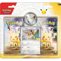 Asmodee Pokemon 30th Celebration 2-Pack Blister (Eevee)
