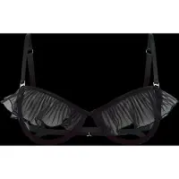 Bluebella Matisse Semi-Open Wired Bra - Black - 80 B