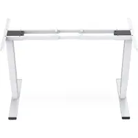 Digitus ELECTRIC HEIGHT ADJUSTABLE DESK FRAME DUAL MOTOR, 3-STAGES, WHITE (DA-90433)