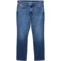 Calvin Klein Jeans Farkut 'Whiskered Slim' tummansininen