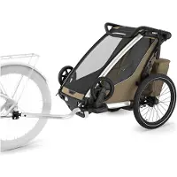 Thule Chariot Cross 2 GEN3 urheilukärry Single, Faded Khaki