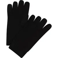 Ralph Lauren Signature Pony Wool Gloves - Black - ONE SIZE